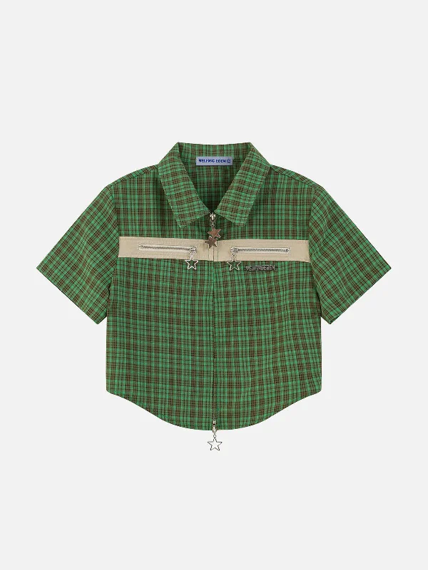 Aelfric Eden Plaid Short Sleeve Shirt