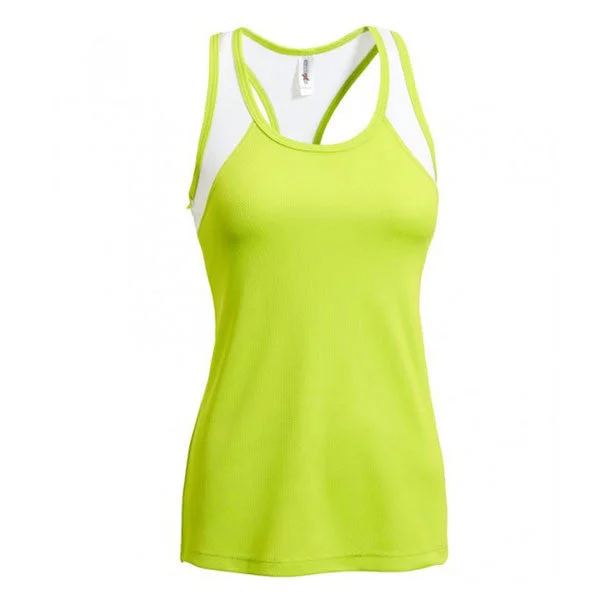 Expert Women's Lime/White Distance Singlet