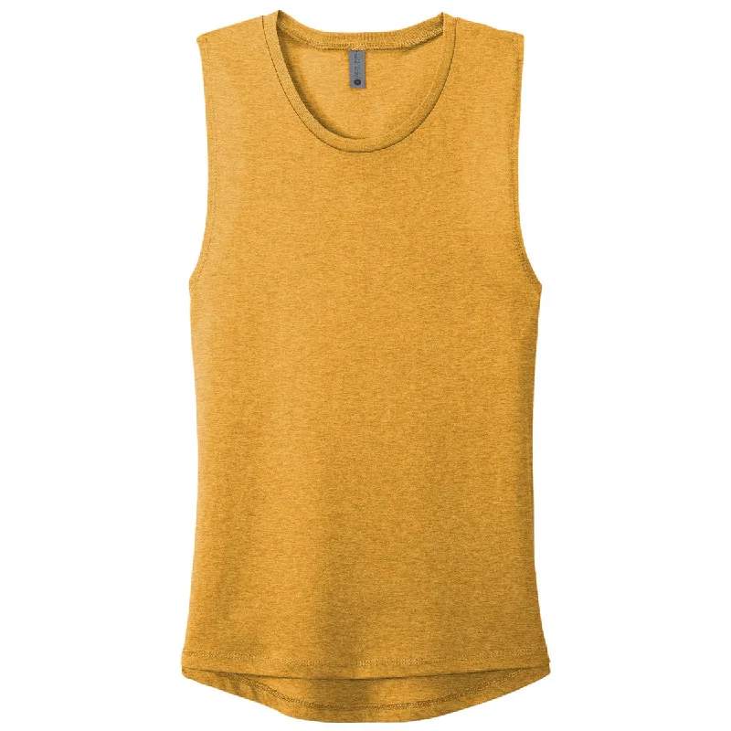 Next Level Women's Antique Gold Festival Muscle Tank