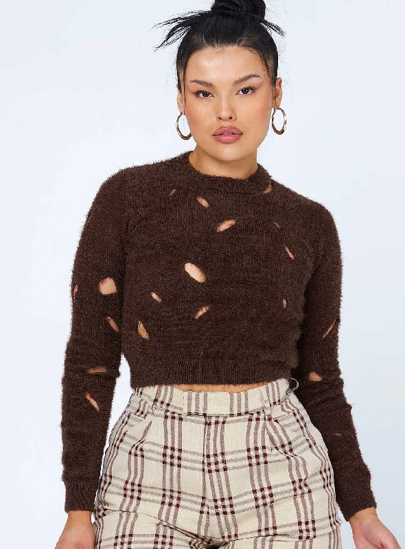 Astrella Sweater/Jumper Brown