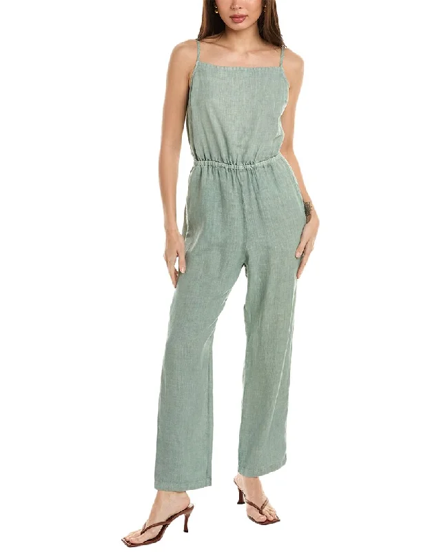 Bella Dahl Tie Back Cami Linen Jumpsuit