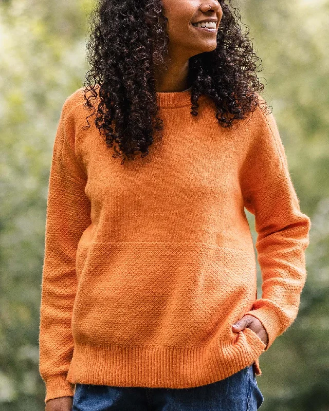 Cove Recycled Knitted Sweater - Apricot