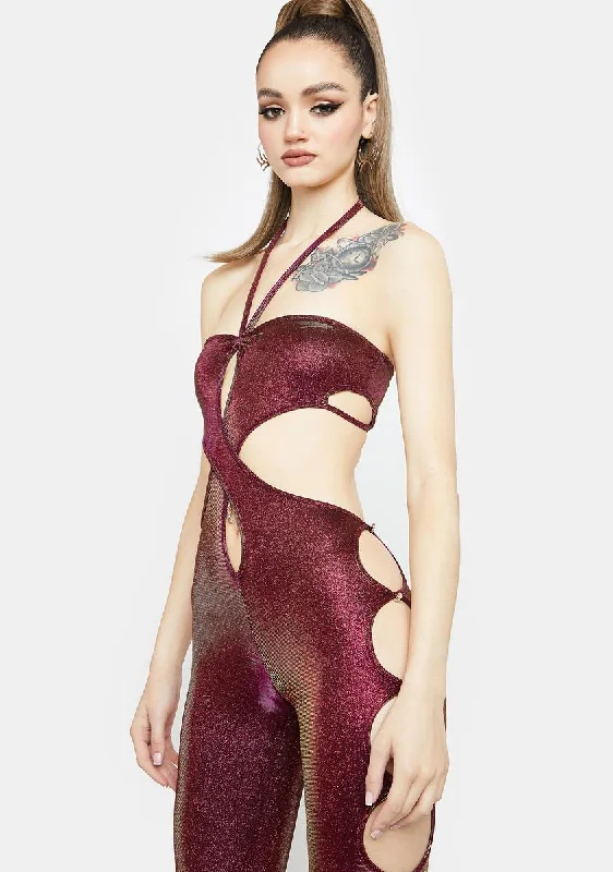 Feel The Beat Glitter Jumpsuit