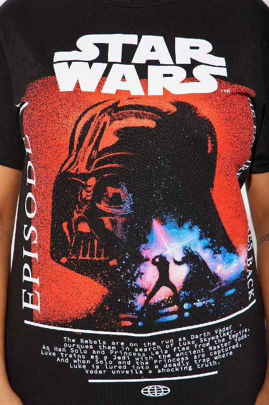 Star Wars Luke Vs Vader Graphic Tee - Black