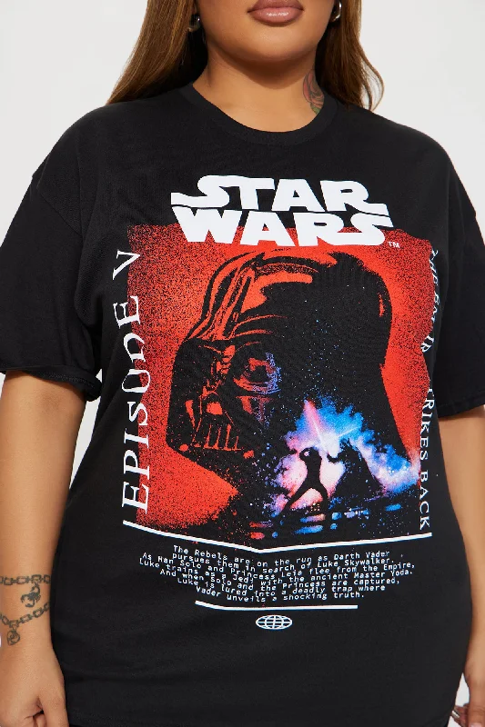 Star Wars Luke Vs Vader Graphic Tee - Black