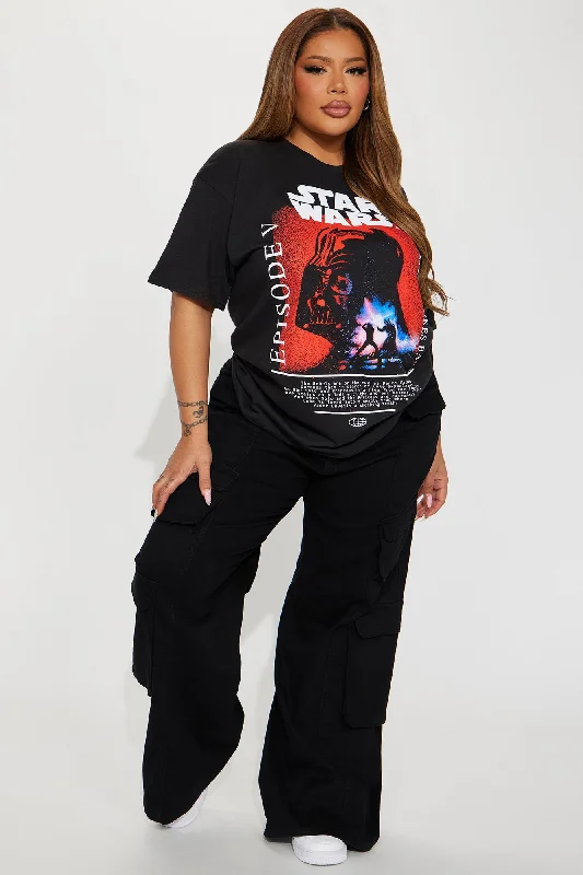 Star Wars Luke Vs Vader Graphic Tee - Black