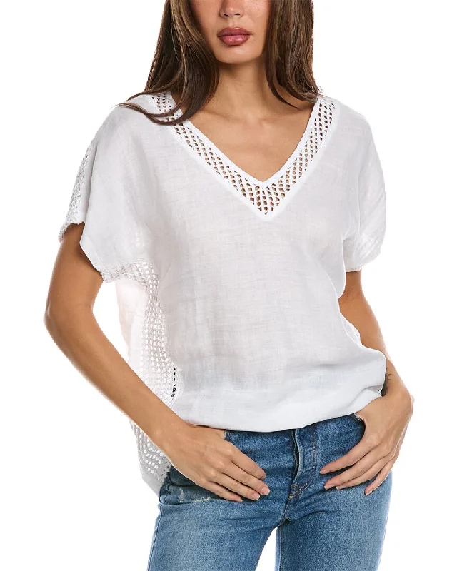 XCVI Linen Top