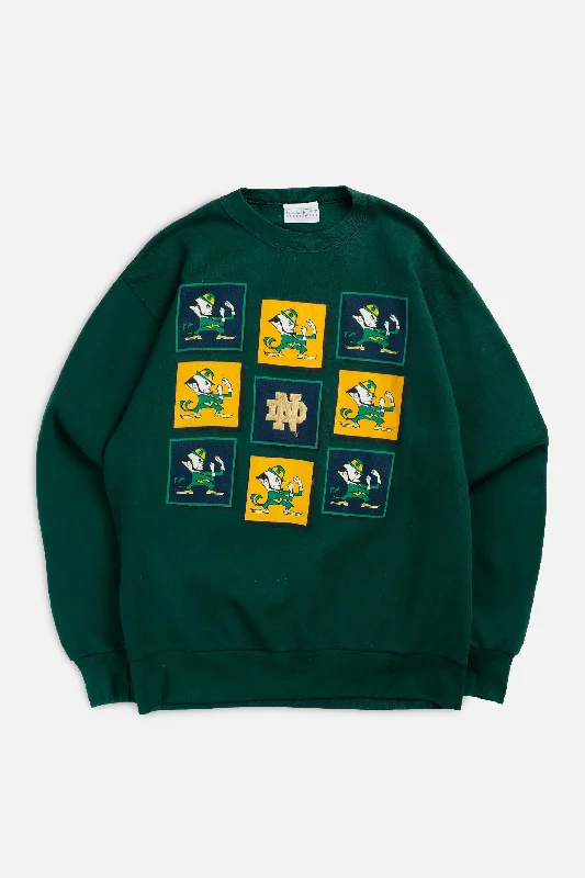 Vintage Notre Dame Fighting Irish Sweatshirt - L